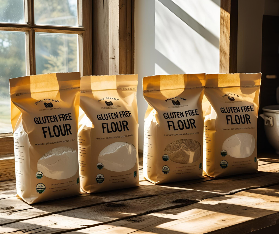 Gluten-Free-Flour-Everything-You-Need-to-Know-to-make-Gluten-Free-Baked-Goods-amazing. Five Frogs Farm