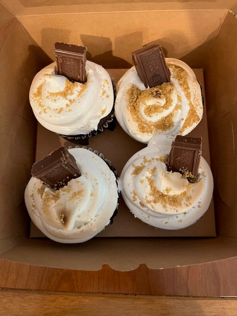 Gluten-Free S’mores Cupcakes - 4 Pack