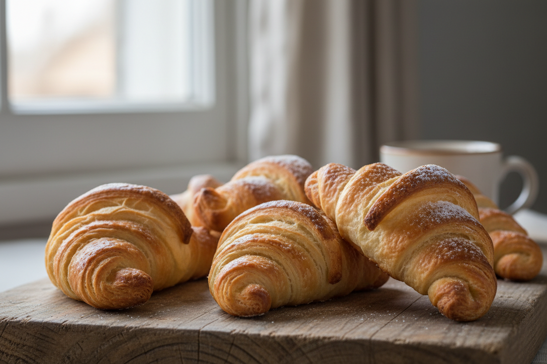 How to laminate croissants without the Gluten.