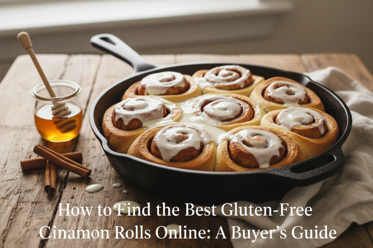 How to Find the Best Gluten-Free Cinnamon Rolls Online!