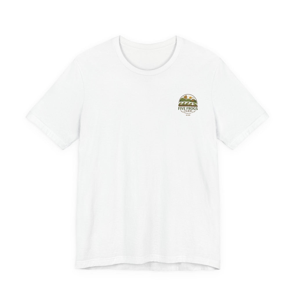 Five Frogs Farm T-Shirt, No Gluten No Problem Printify