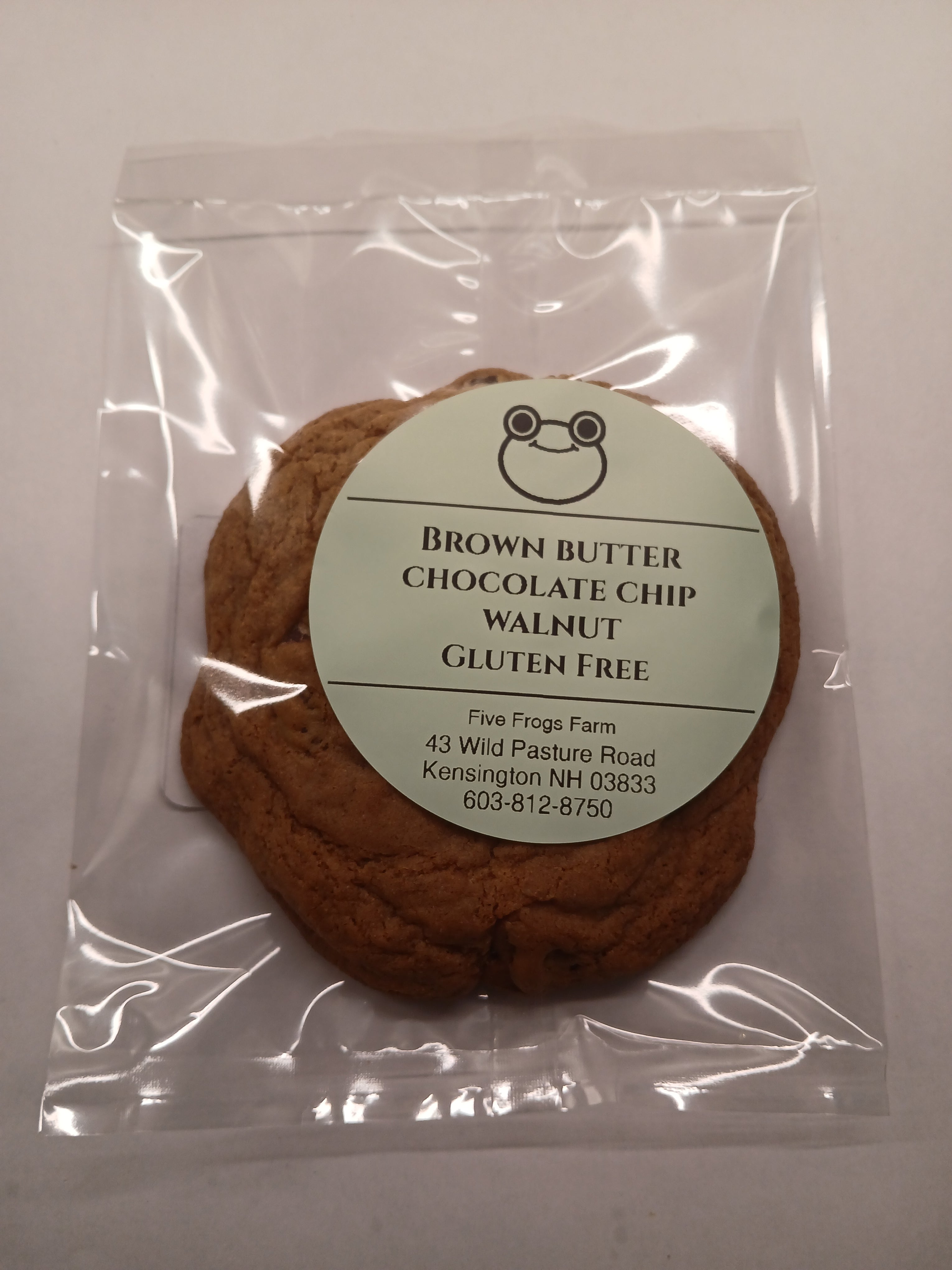 Gourmet Brown Butter Walnut Chocolate Chip Cookies – (Pack of 4)