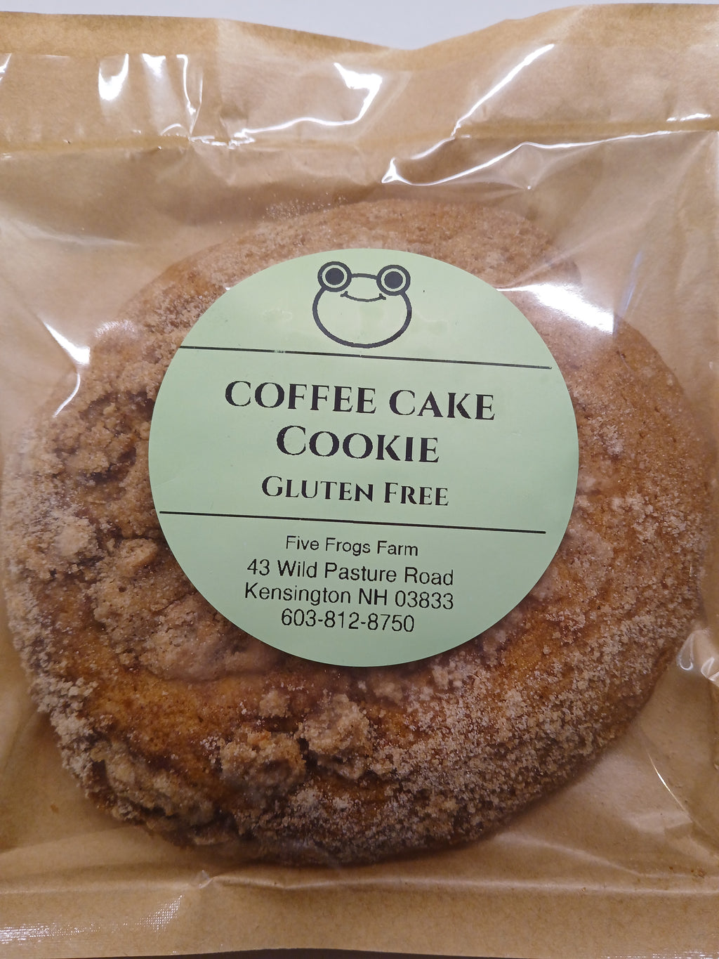 Gourmet Coffee Cake Cookies – (Pack of 4)