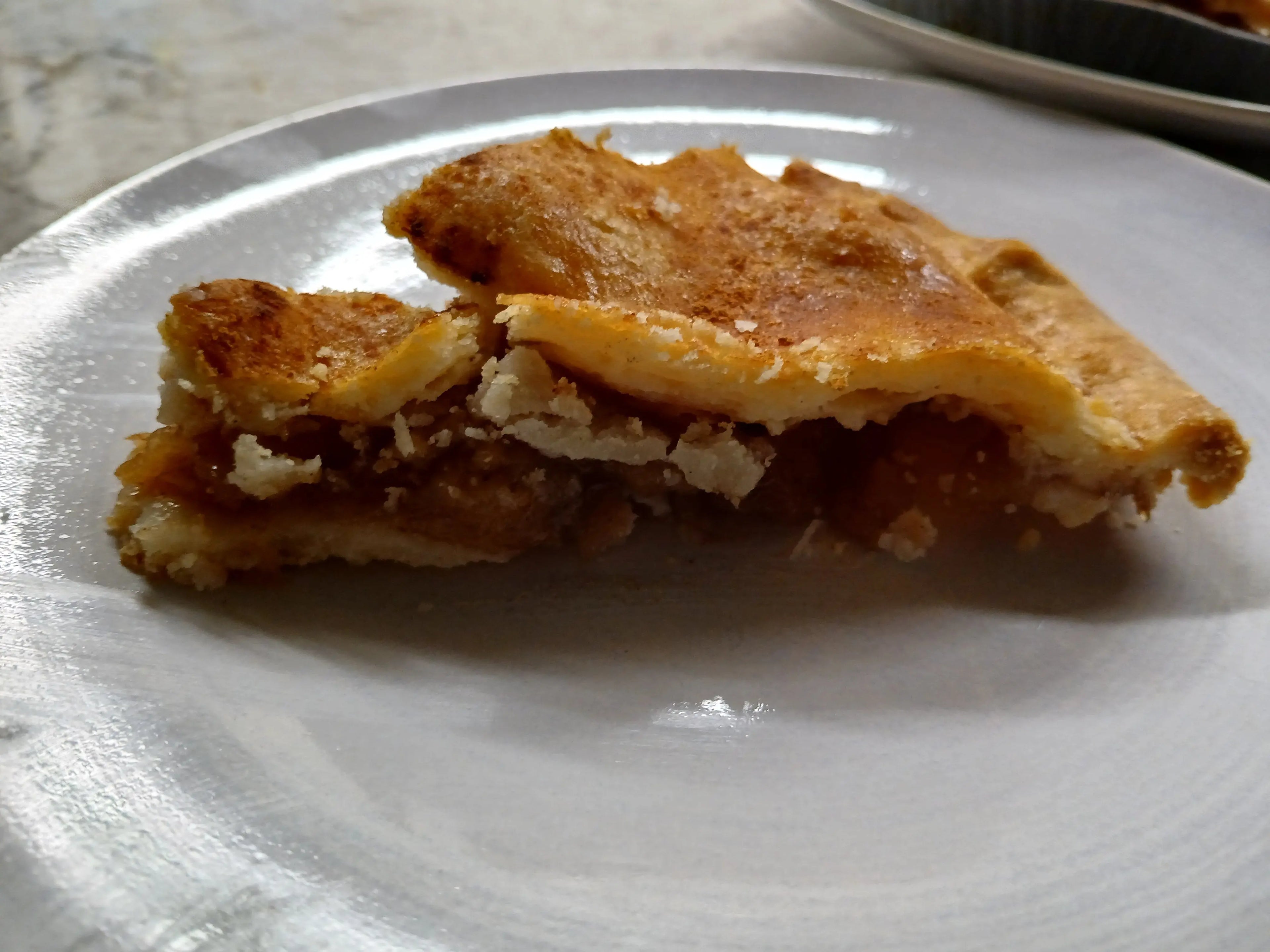 Gluten-Free Apple Pie Slice