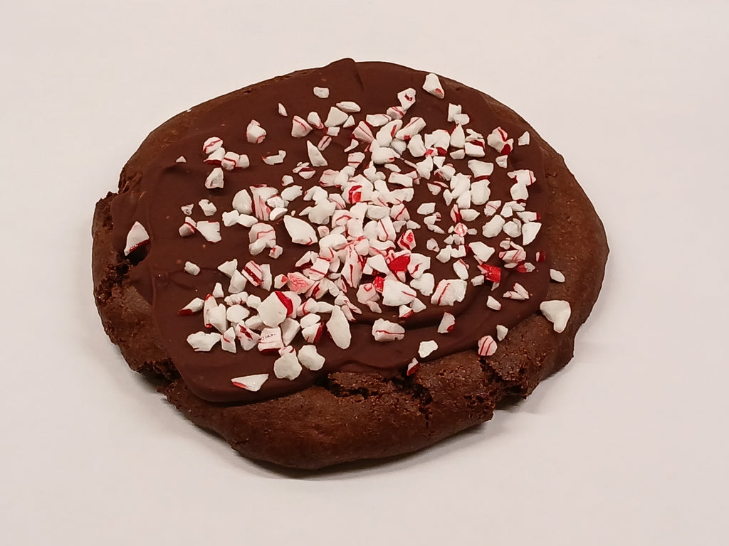 gluten-free chocolate peppermint cookies