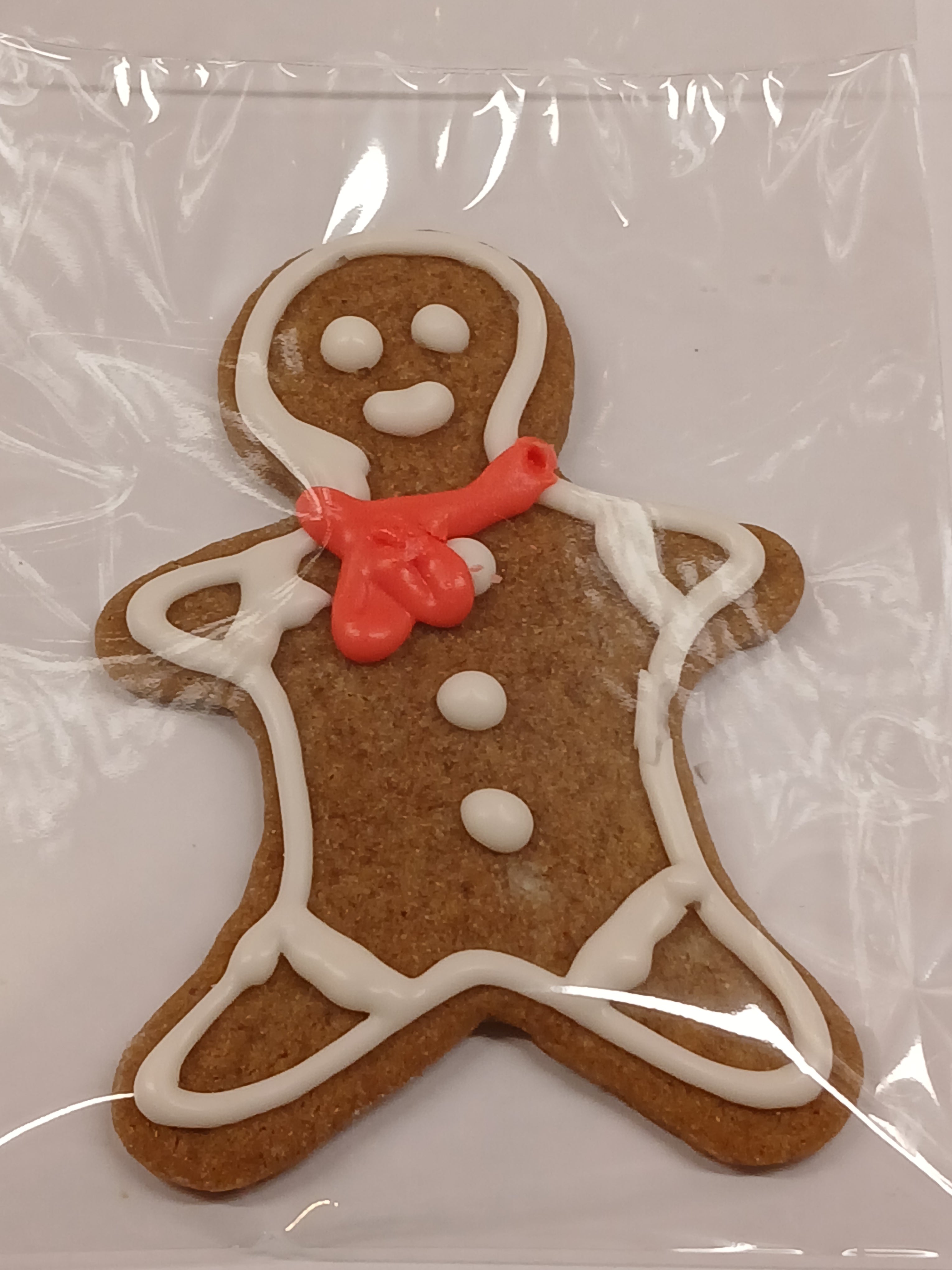 Gluten-Free Gingerbread Man Cookie