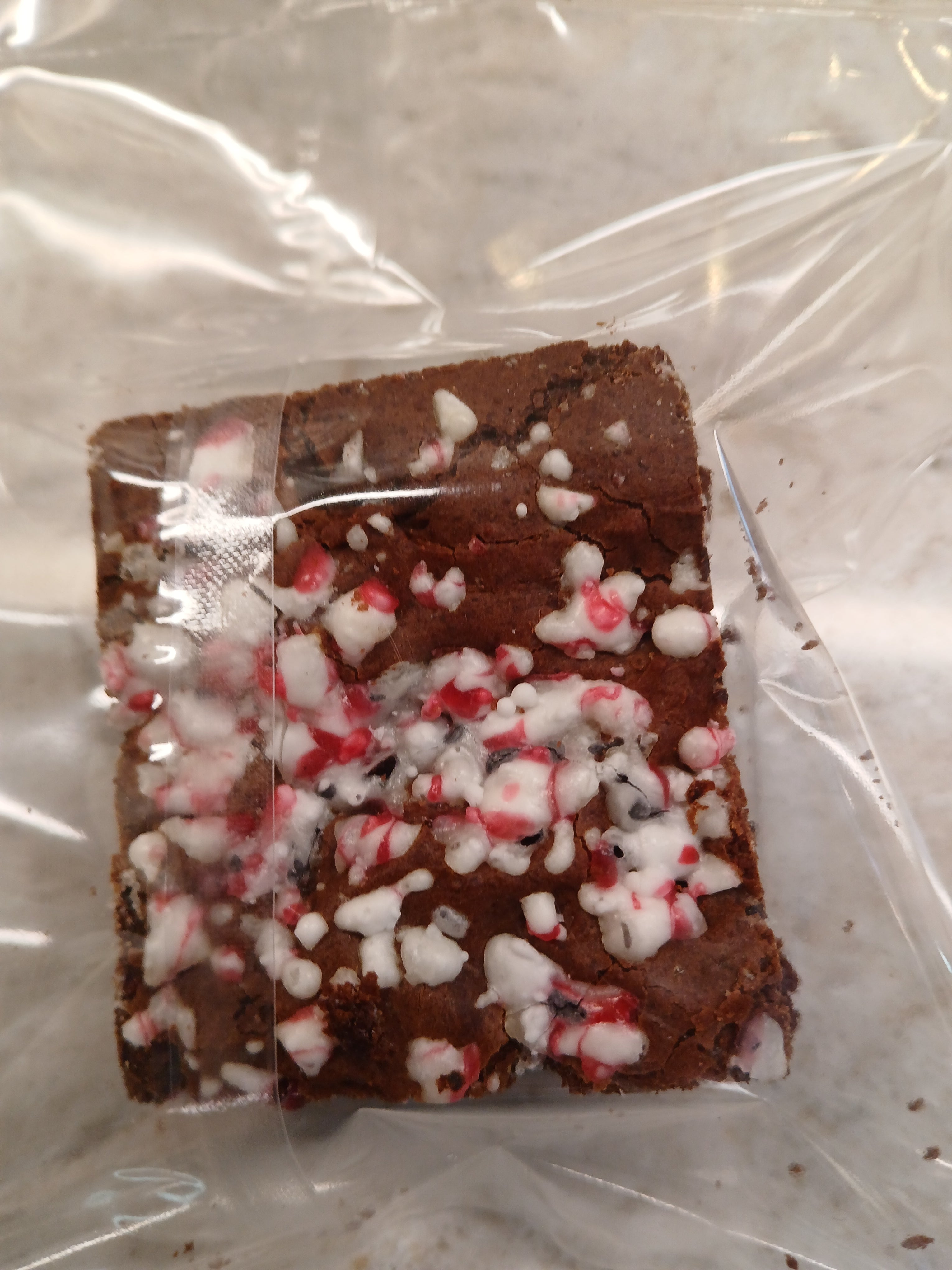 Gluten-Free Peppermint Junior Mint Brownie