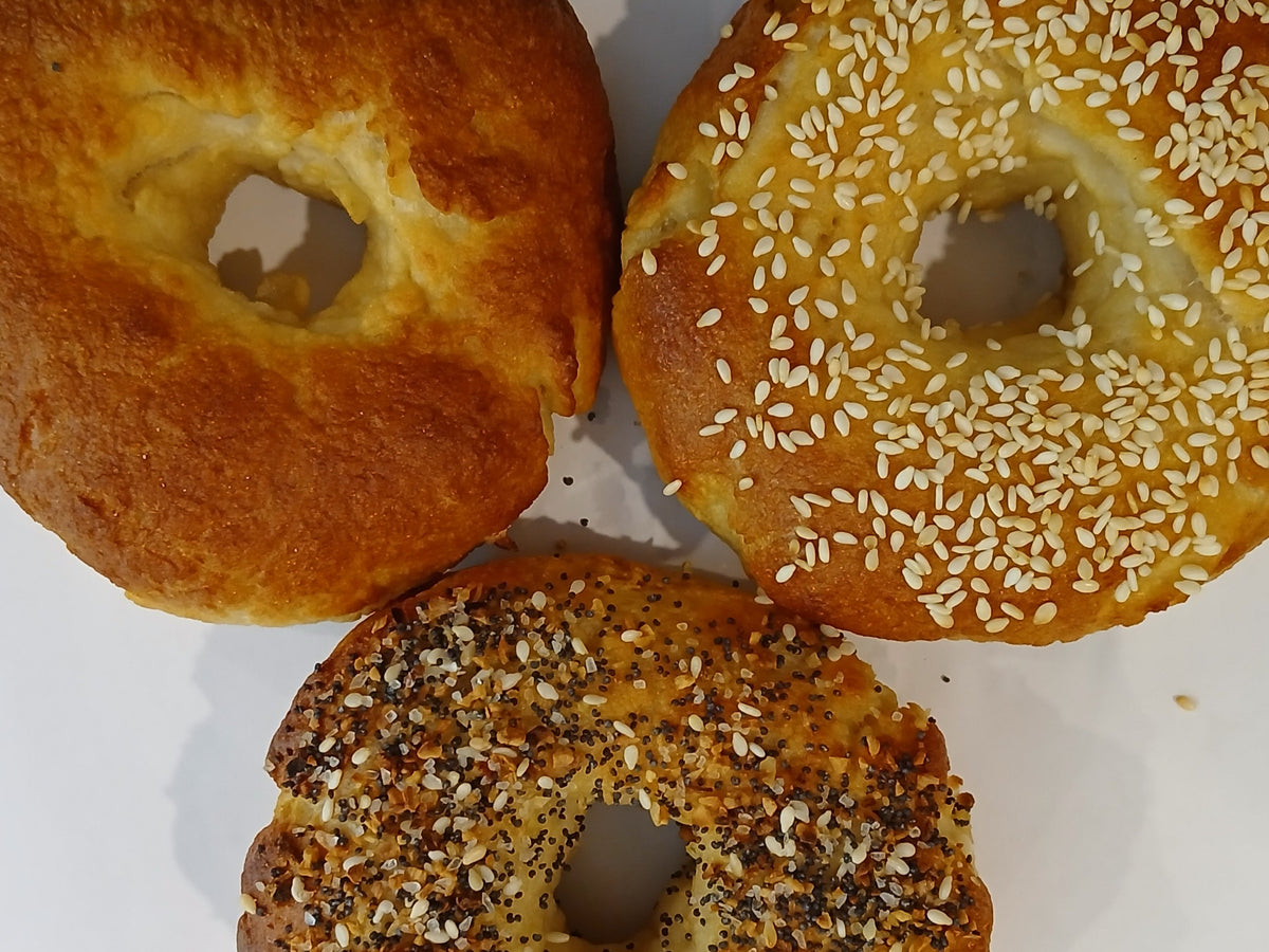 Gluten-Free Breakfast Pastry Box with Bagels, Cinnamon Buns & Muffins