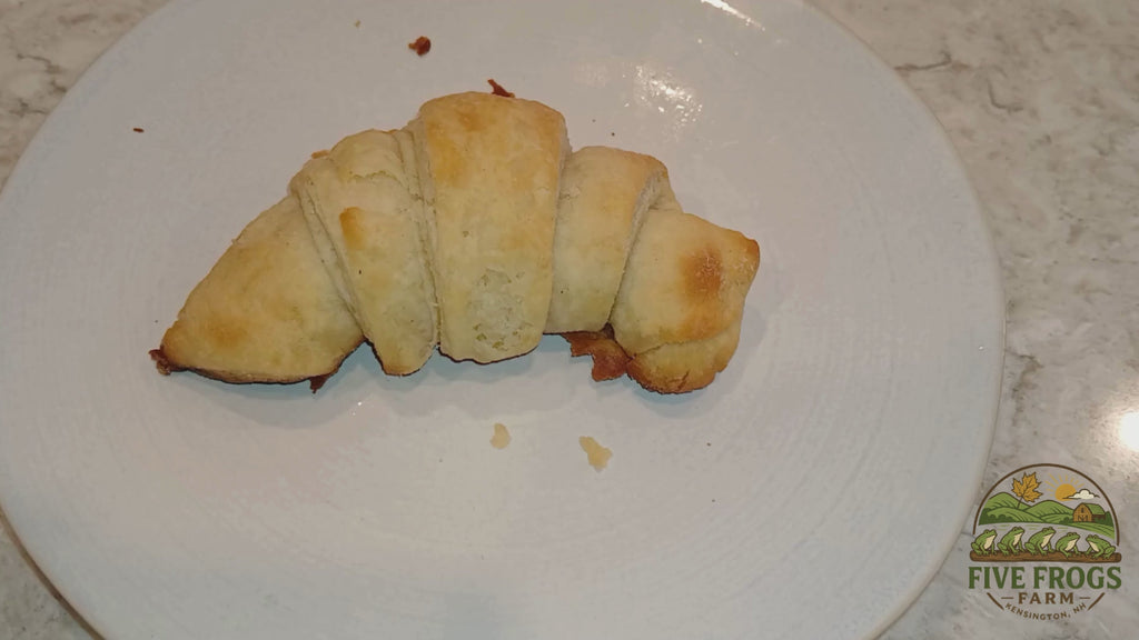 Gluten-free butter croissants

