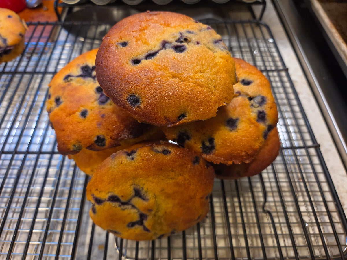 Gluten-Free Blueberry Muffins