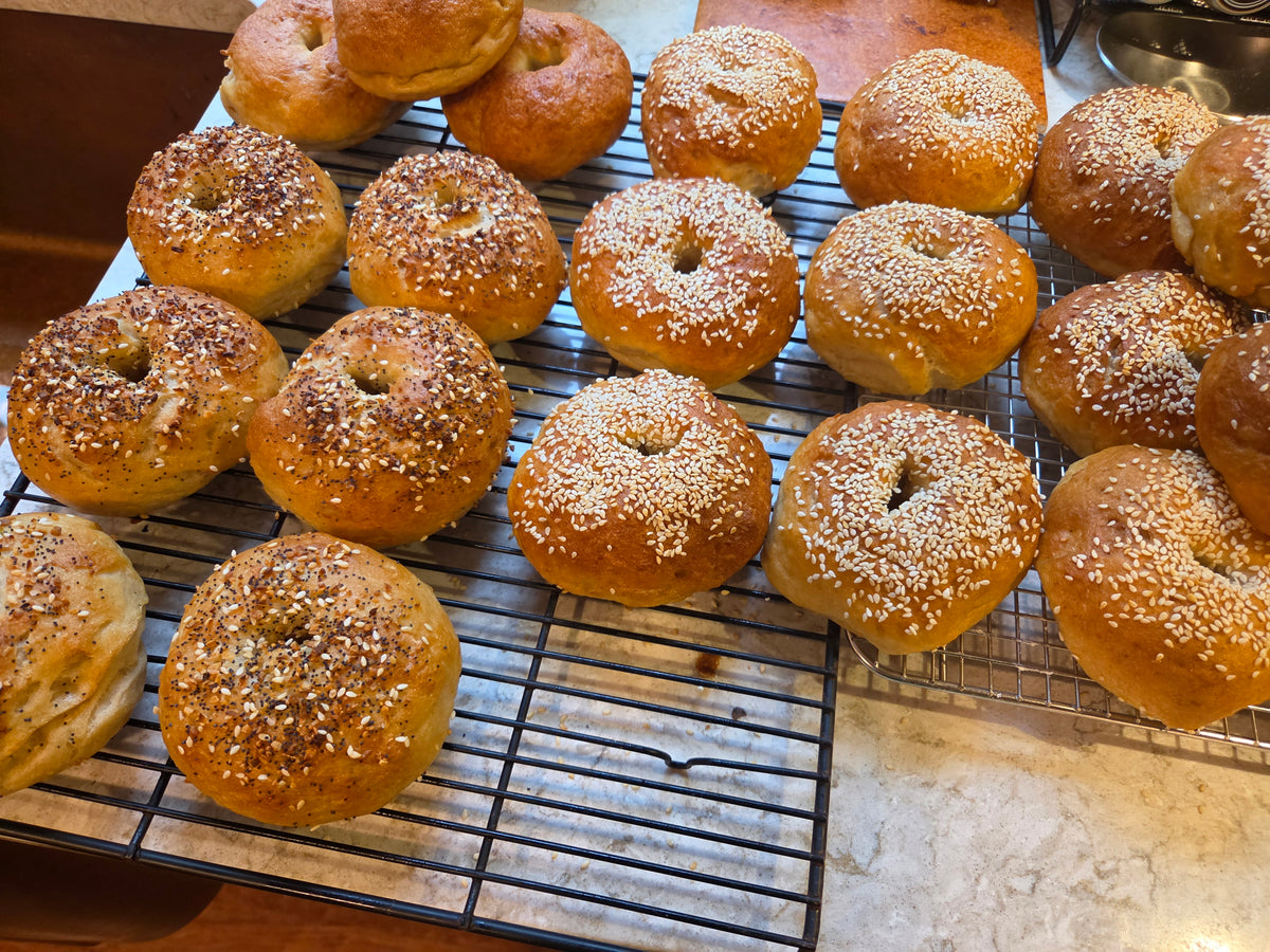Gluten-Free Breakfast Pastry Box with Bagels, Cinnamon Buns & Muffins