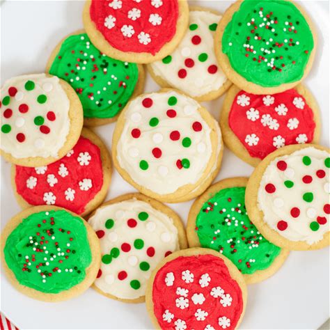 Christmas Themed Sugar Cookies